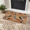 Bibb Home Coir Door Mat 18X30 Home Sweet Home Black Outdoor Mat Durable Entryway